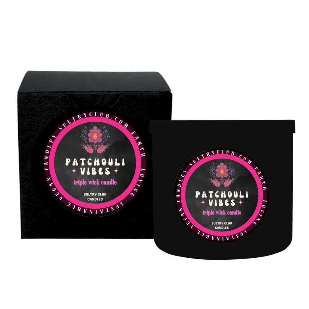 Patchouli Vibes 3 Wick Candle